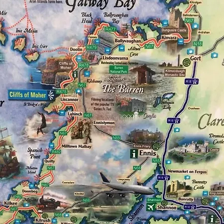 アパート On Wild Atlantic Way Fanore