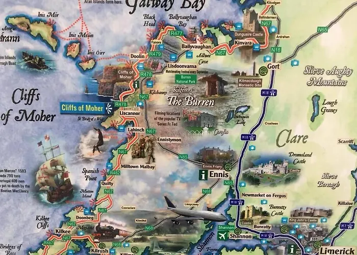 아파트 On Wild Atlantic Way Fanore